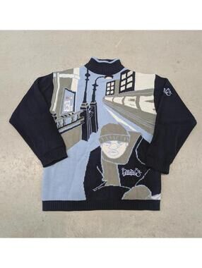 Rare Vintage Y2K Southpole Subway NYC Knit Sweater